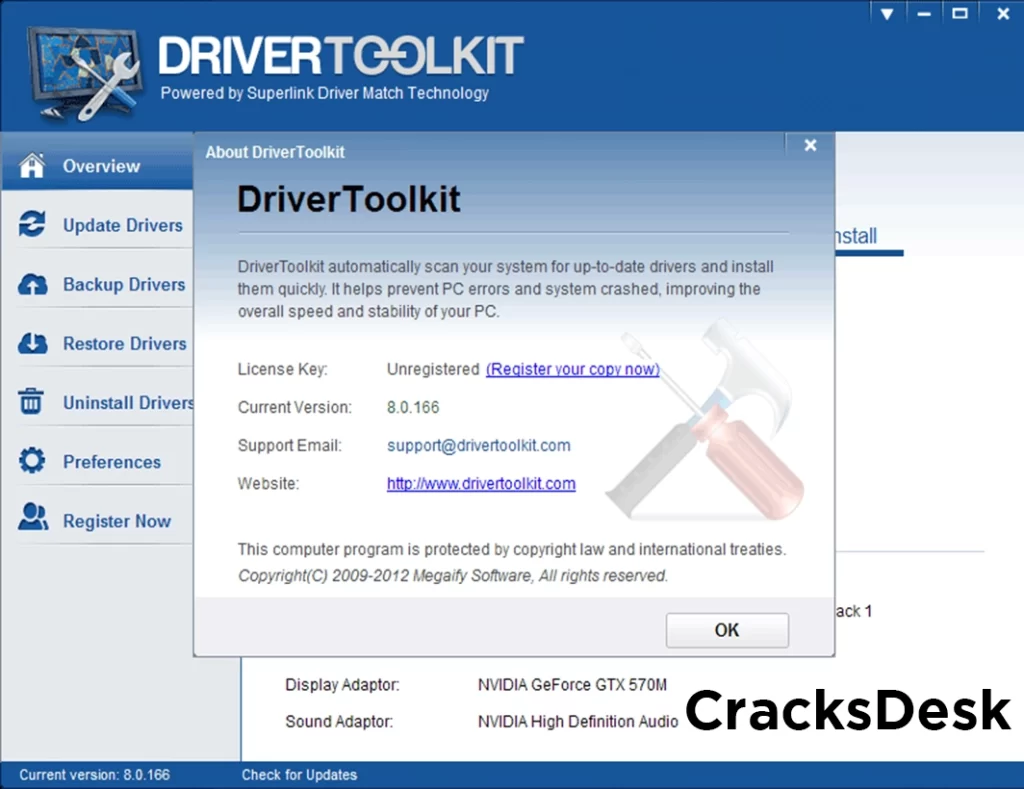 Driver Toolkit Crack Settings