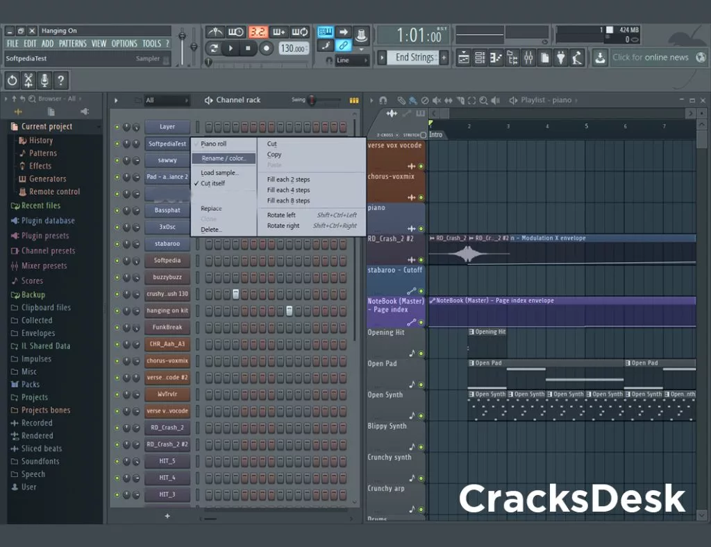 Editing In FL Studio Crack
